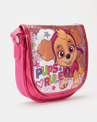 Photo of Character Brands Girls Paw Patrol Sling Bag Pink