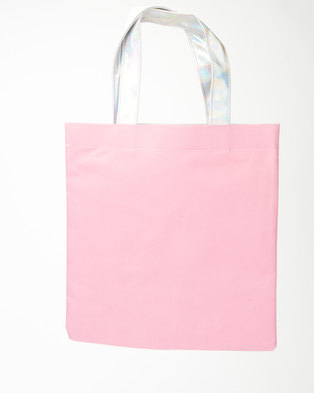 Photo of Character Brands Girls Barbie Shopper Bag Silver