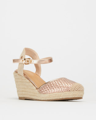 Photo of Polo Delia Espadrille Wedges Pink
