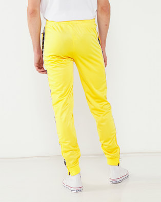 Photo of K Star 7 K-Star 7 Snap Tricot Trackpant With Tape Detail Yellow