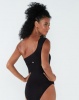 Paige Smith One Shoulder Top Black Photo
