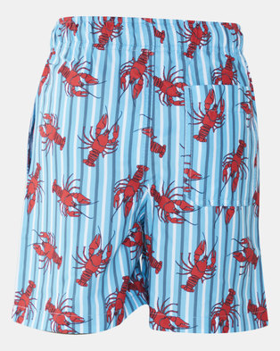 Photo of Rip Curl Boys Lobster Volley Shorts Blue