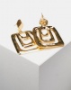 Lily Rose Lily & Rose Statement Drop Earrings Gold Photo