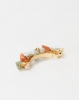 Lily Rose Lily & Rose Multi Chunky Stone Hair Clips Gold Photo