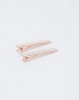 Lily Rose Lily & Rose 2 Pack Brushed Hair Clips Rose Gold Photo