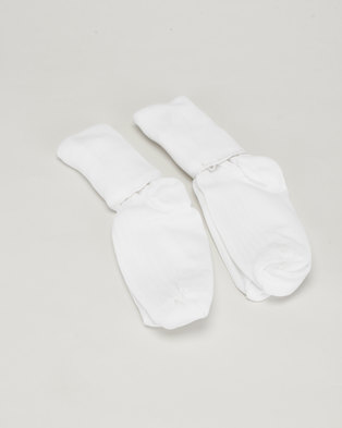 Photo of Schoolwear SA Boys 2Pk School Ankle Socks White