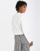 Contempo Fashion Panel Styled Jacket Ivory Photo