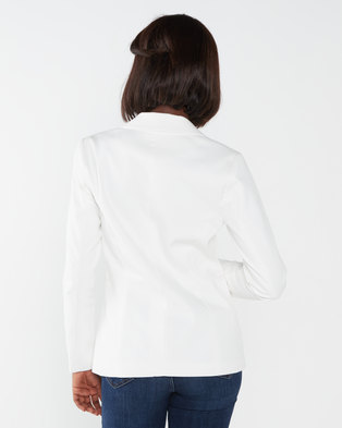 Photo of Queenspark Night Out Woven Jacket White