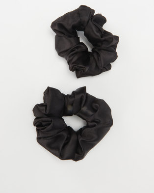 Photo of Jewels and Lace Scrunchies Black
