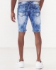 Soviet Marble Saviero Denim Shorts Blue Photo