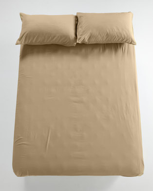 Photo of Utopia Fitted Sheet Taupe