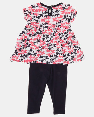 Photo of Polo Infants Printed Tunic and Leggings Navy