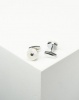 Xcalibur Cufflinks With Mother of Pearl Colouring Silver Steel Photo