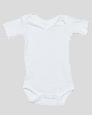 Photo of Camille 3 Pack Short Sleeve Babyvest White