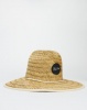 Rip Curl Script Straw Sun Hat Neutrals Photo