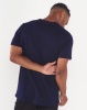 Utopia 2 Pack Dipped Hem Tee Navy/White Photo