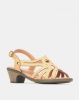 Dr Hart Florent Heels Beige Photo