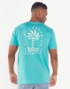Billabong Palm Spin Pocket Tee Green Photo