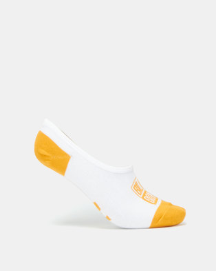 Photo of Billabong Stacked Invisible 5Pk Socks White