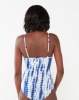 Paige Smith Basic Tie Dye Bodysuit Blue Photo