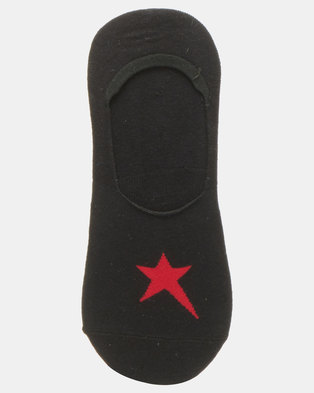 Photo of Soviet Vegas 2 Pack Secret Socks With Silicone Gel Black
