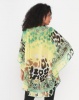 Queenspark Floral Animal Woven Kaftan Green Photo