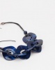 Queenspark Chunky Resin Necklace Navy Photo