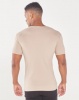 Jonathan D Cancun Slim Fit V-Neck T-Shirt Stone Photo