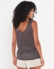 Rip Curl Coastal Tides Burnout Tank Soft Black Photo