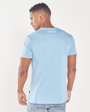 Photo of Rip Curl Double Script Tee Blue