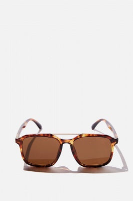 Photo of Cotton On - Armstrong Sunglasses - Amber tort