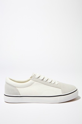 Photo of Cotton On - Axell Skate Shoe - White/grey