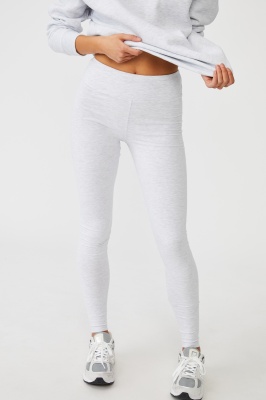 Photo of Factorie - High Waisted Legging - Silver marle