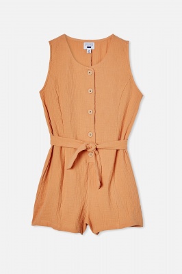 Photo of Free by Cotton On - Monique Playsuit - Apricot sun
