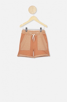 Photo of Cotton On Kids - Henry Slouch Short - Amber brown wash