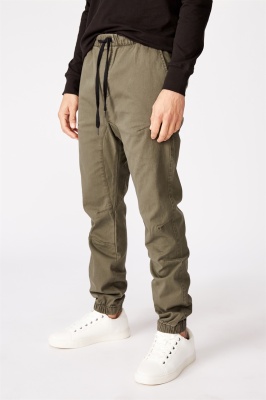 Photo of Cotton On Men - Drake Cuffed Pant - Washed olive