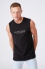 Cotton On Men - Tbar Muscle - Black/good daze colours Photo