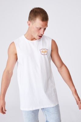 Photo of Cotton On Men - Tbar Muscle - White/mfg co