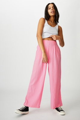 Photo of Cotton On Women - Wide Leg Paradise Pant - Sherbet pink