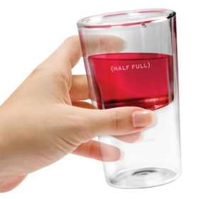 Photo of Fred Friends Half Full Glass