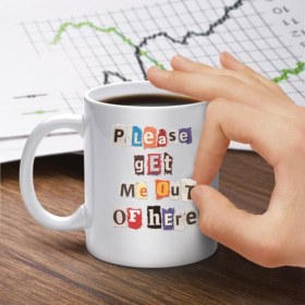 Photo of Fred Friends Mixed Messages Mug and Stickers