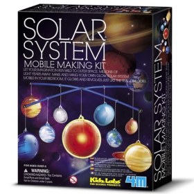 Photo of Glow Solar System Mobile Making Kit