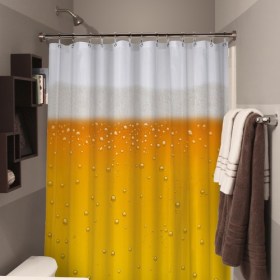 Photo of Doctor Who Beer Shower Curtain