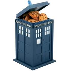 Photo of Doctor Who Tardis Lights and Sounds Cookie Jar