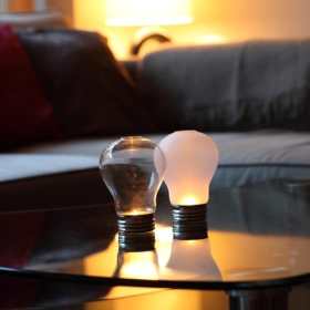 Photo of Thames and Kosmos Clear Light Bulb Tealight Holder