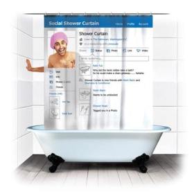 Photo of VW Social Shower Curtain