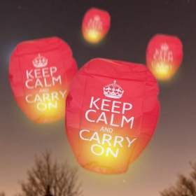 Photo of Star Wars Keep Calm and Carry On Sky Lantern