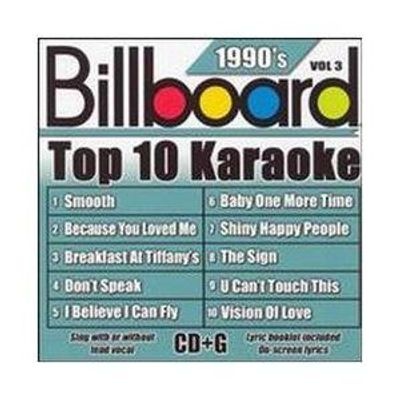 Photo of Sybersounduniversal Billboard Top 10 Karaoke 90's Vol 3 CD