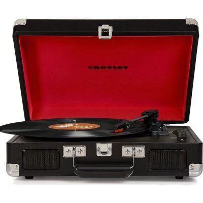 Photo of Crosley Cruiser Deluxe Portable Turntable with Bluetooth