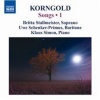Naxos Korngold: Songs Photo